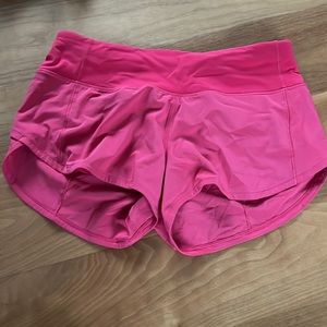 lululemon athletic speed up shorts